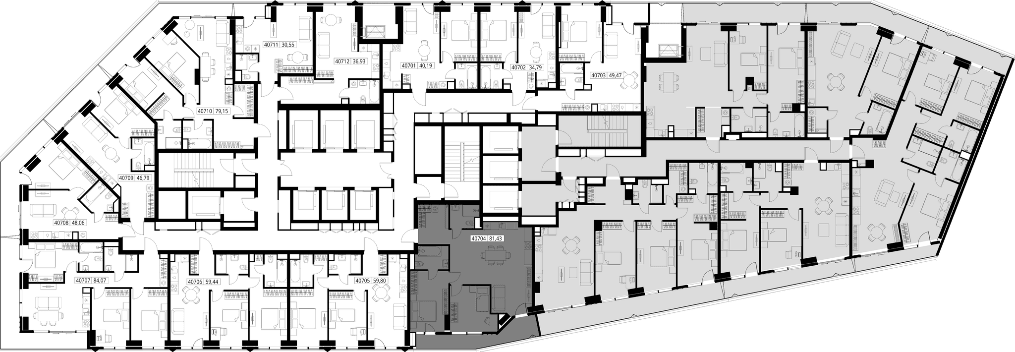 2-комн. Квартира 81.43 м², Москва, 3-й Силикатный проезд