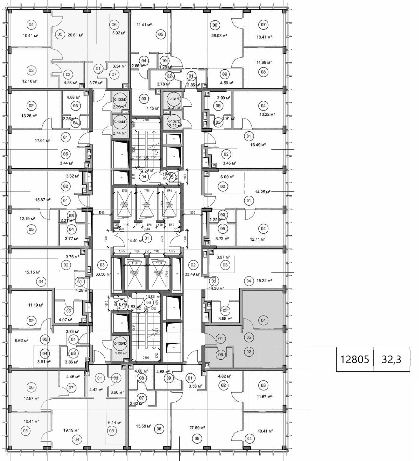 1-комн. Квартира 32.27 м², Российская Федерация, город Москва