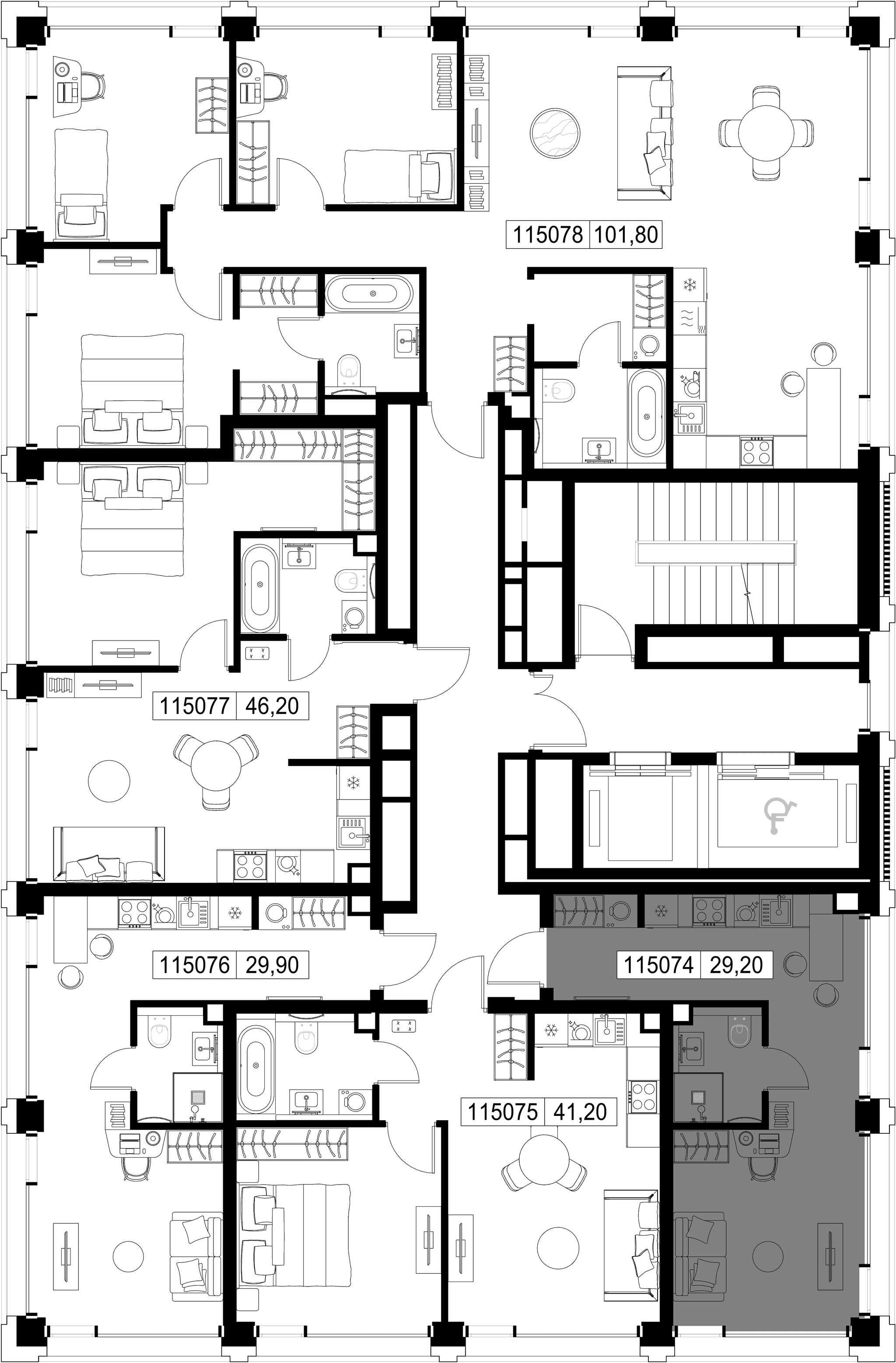 9-комн. Квартира 29.20 м², г. Москва, ул. Верейская