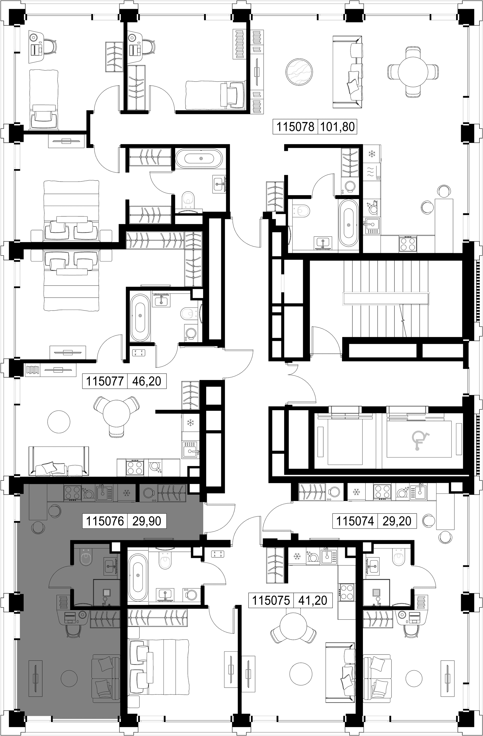 9-комн. Квартира 29.90 м², г. Москва, ул. Верейская