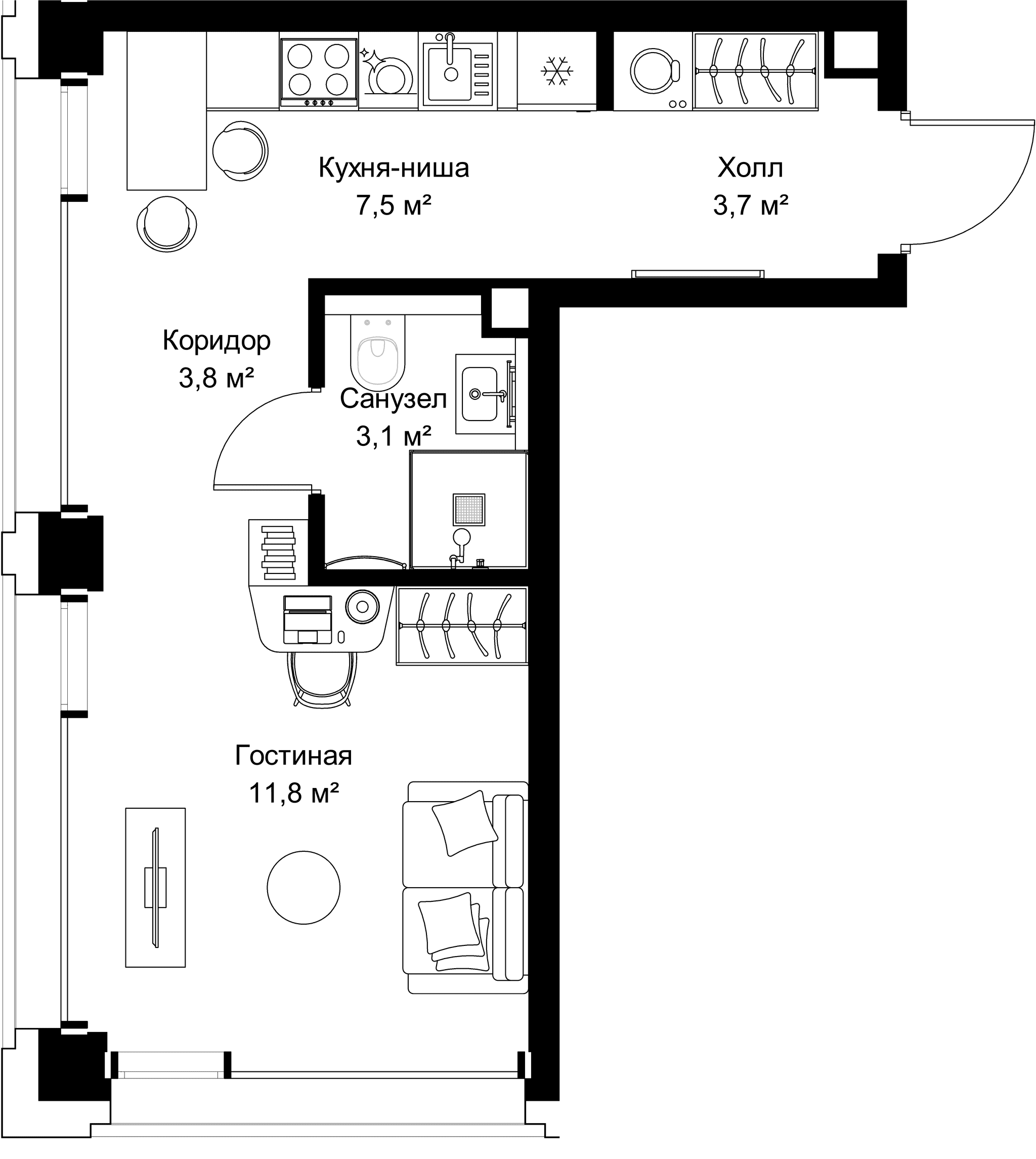 9-комн. Квартира 29.90 м², г. Москва, ул. Верейская