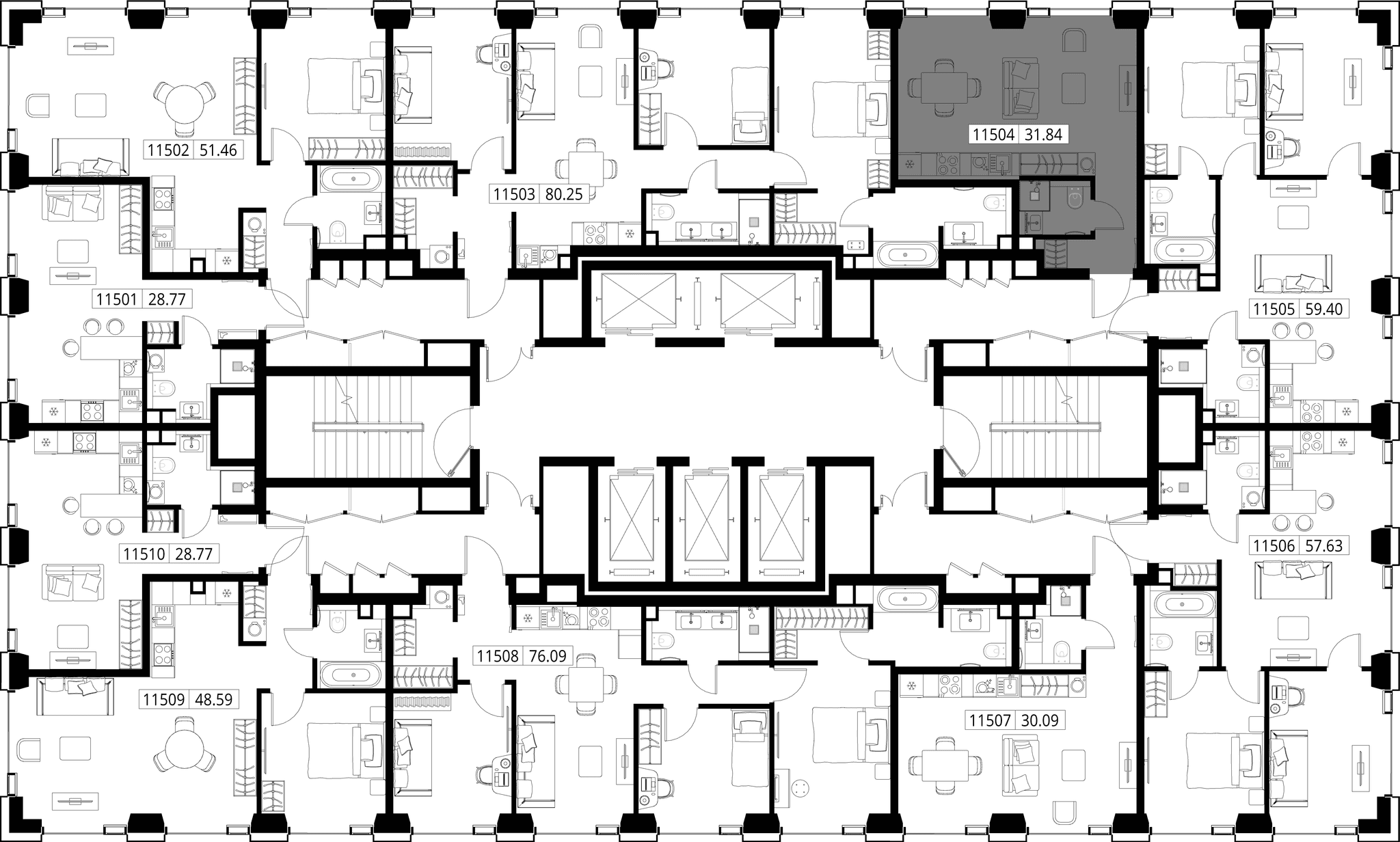 9-комн. Квартира 31.84 м², город Москва, ул. Верейская