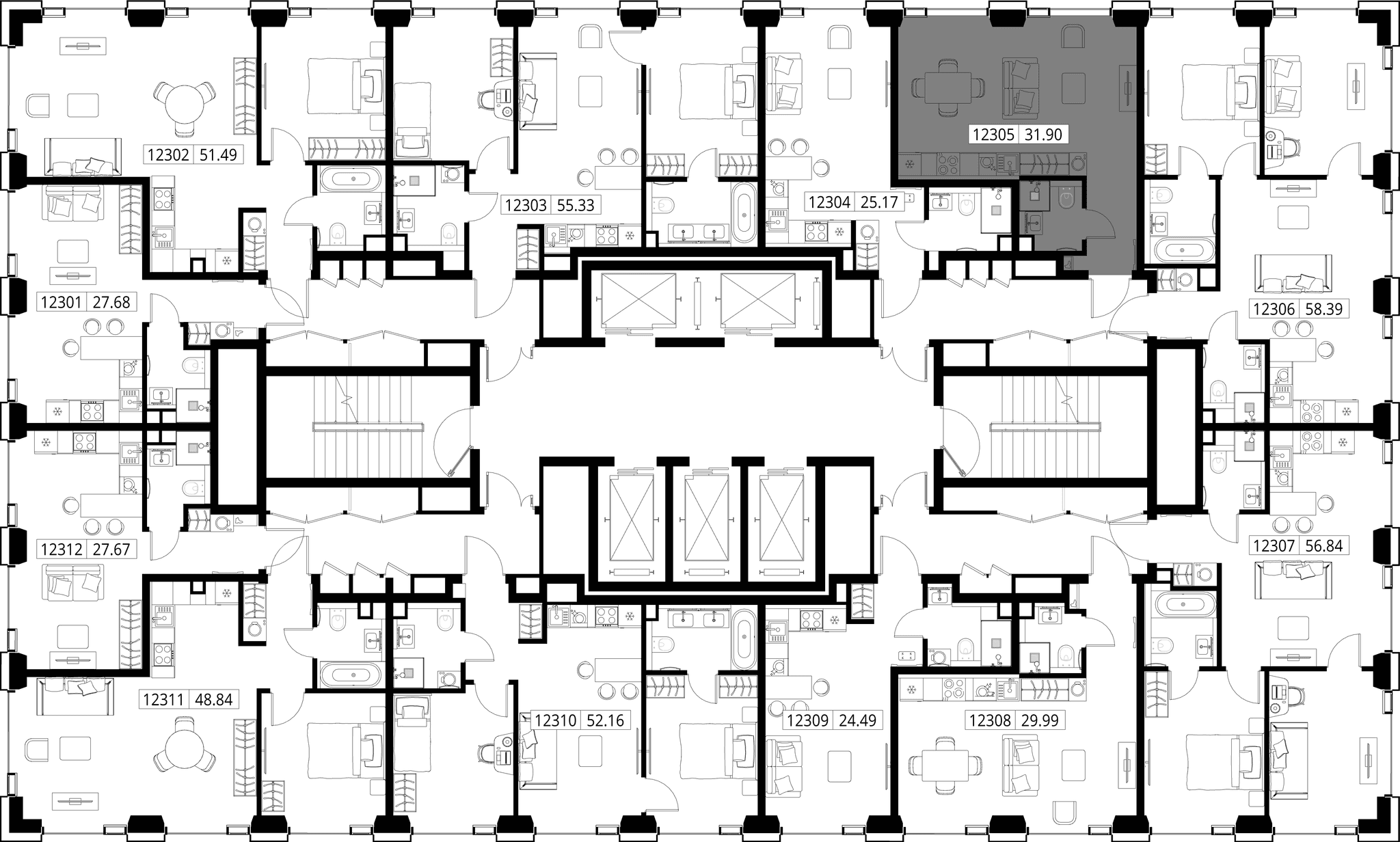 9-комн. Квартира 31.90 м², город Москва, ул. Верейская
