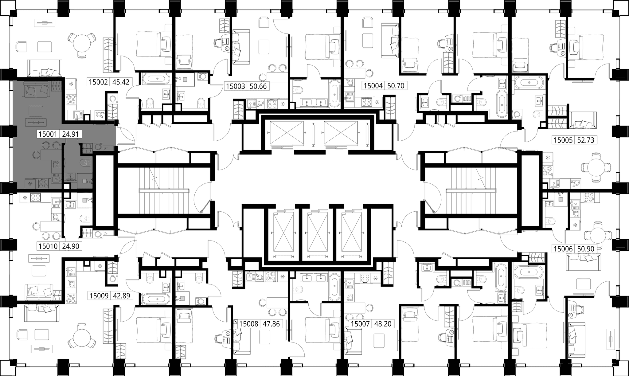 9-комн. Квартира 24.90 м², город Москва, ул. Верейская