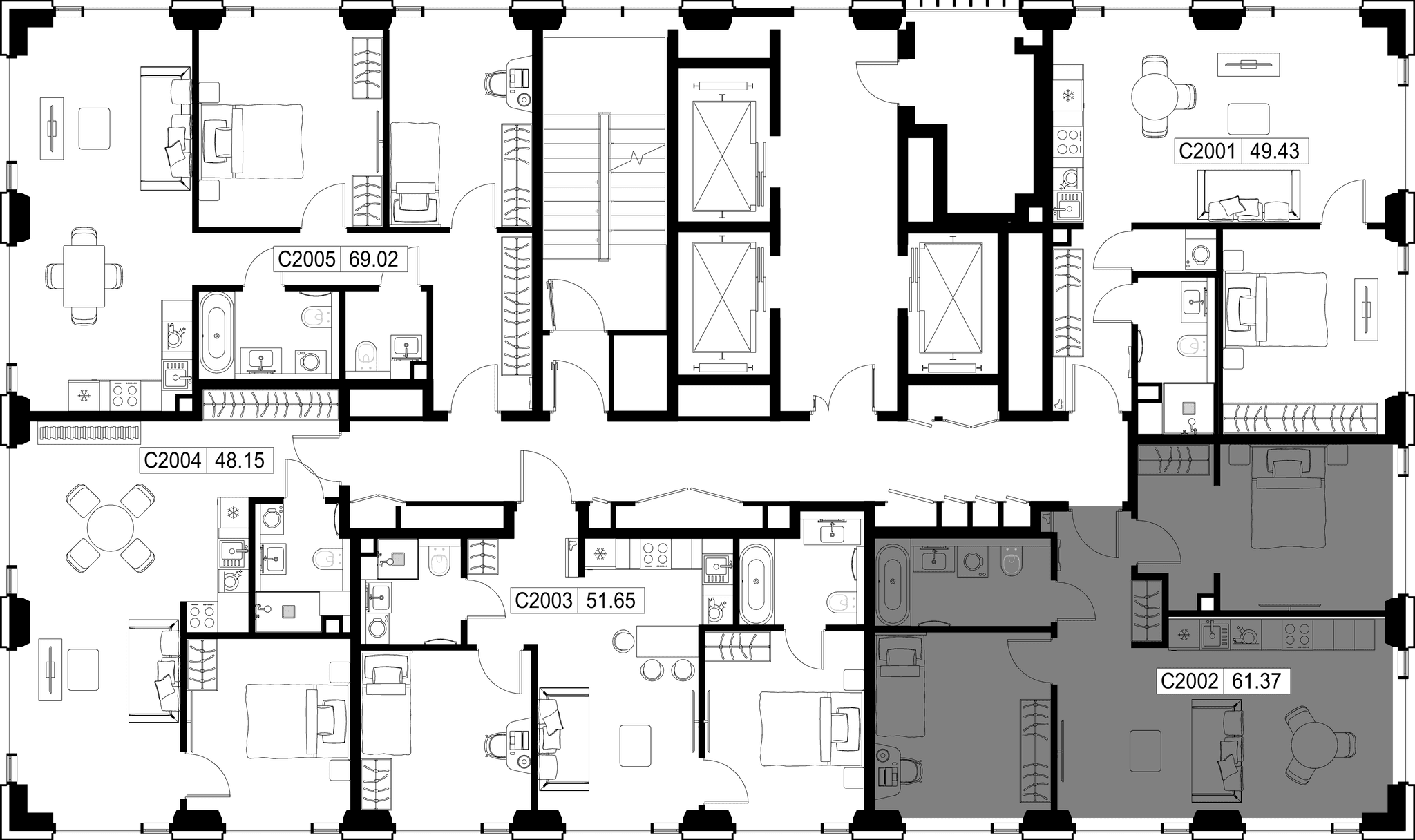 2-комн. Квартира 61.33 м², город Москва, ул. Верейская