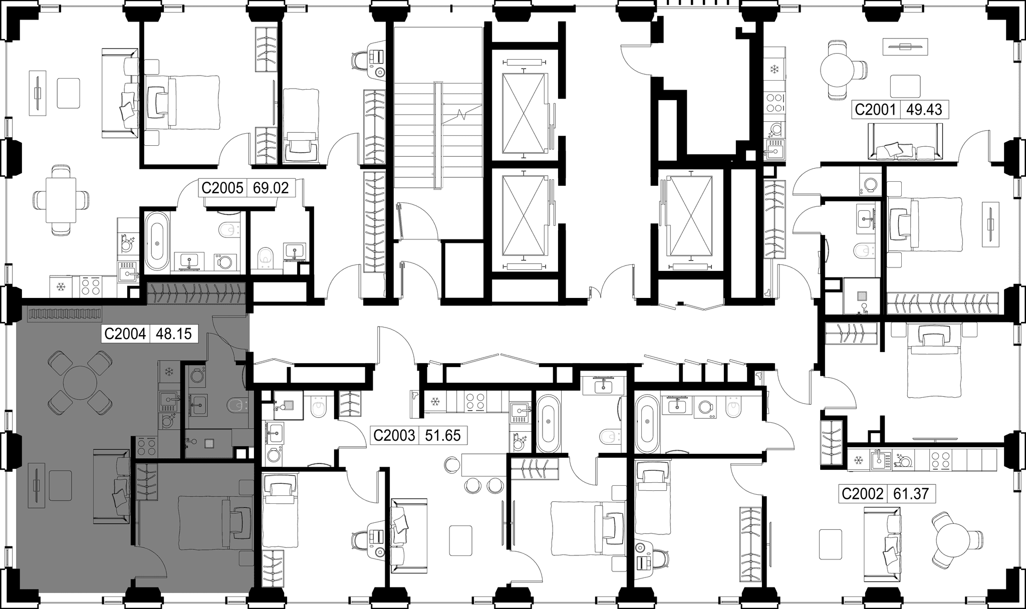 1-комн. Квартира 48.13 м², город Москва, ул. Верейская