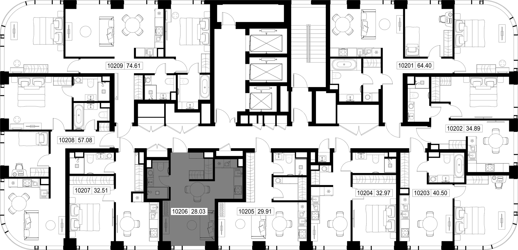 9-комн. Квартира 28.03 м², г Москва, Можайский р-н