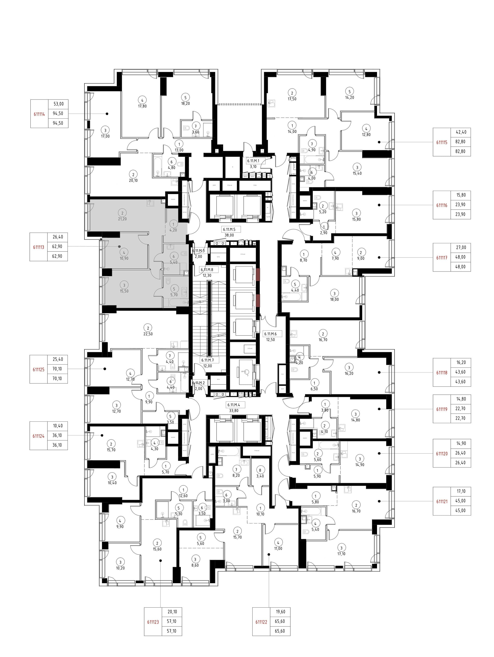 2-комн. Квартира 62.90 м², 121357, г Москва
