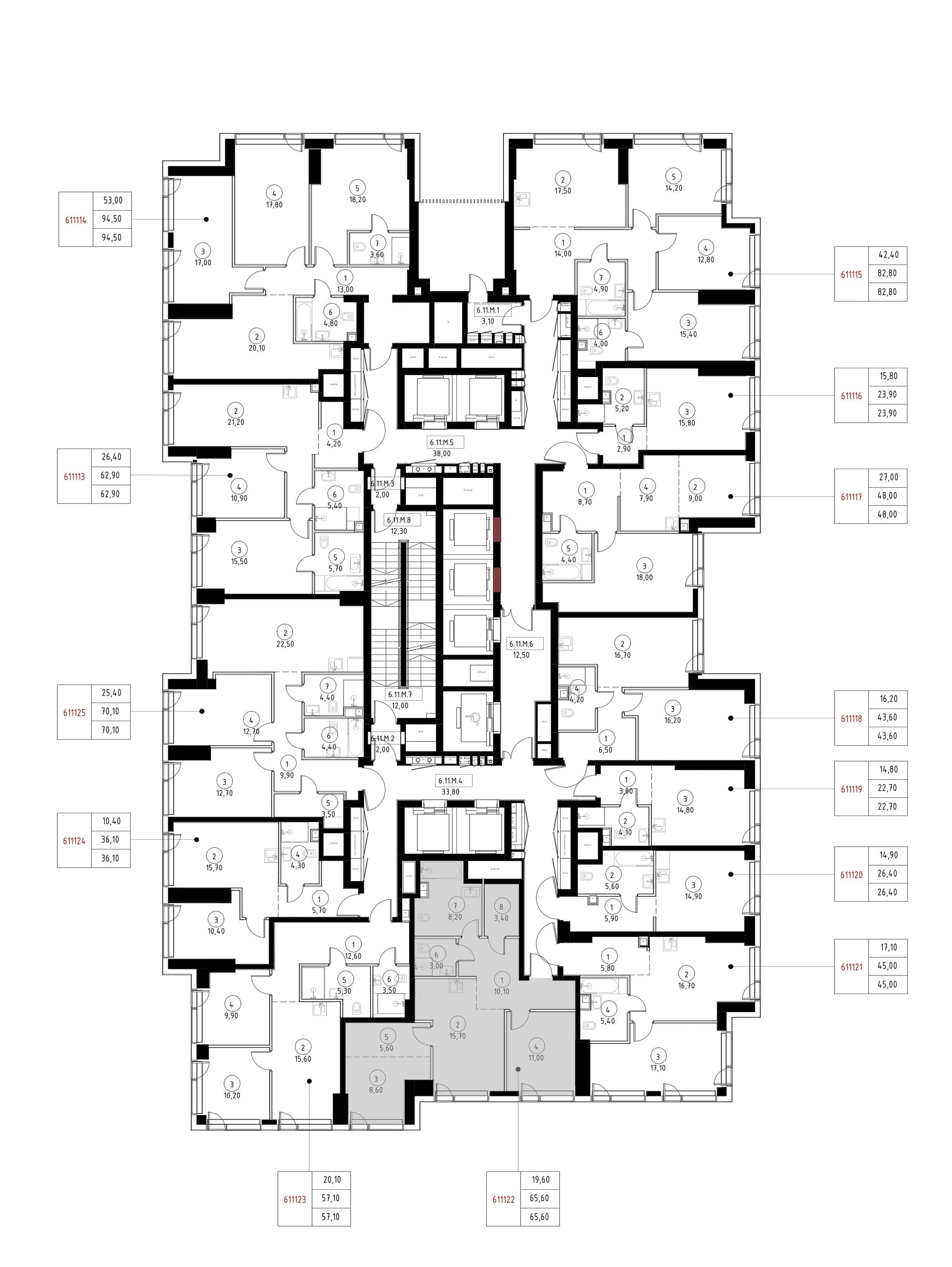 2-комн. Квартира 65.60 м², 121357, г Москва