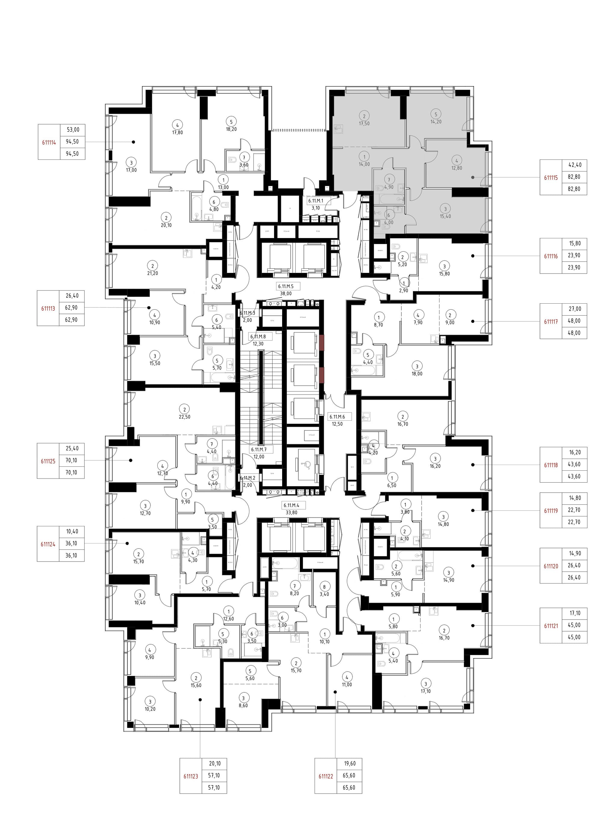 3-комн. Квартира 82.80 м², 121357, г Москва