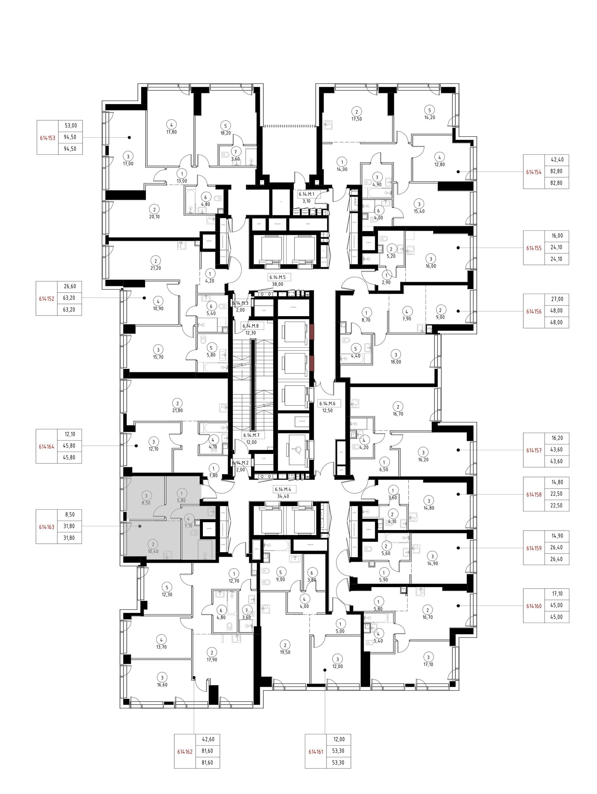 1-комн. Квартира 31.80 м², 121357, г Москва
